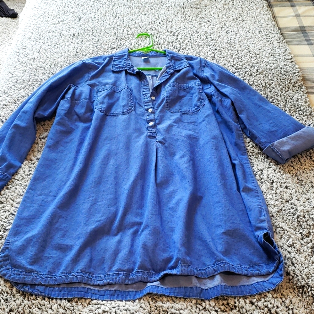 Old Navy demin dress size XL